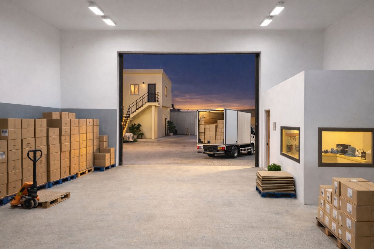 المستودع اللوجستي